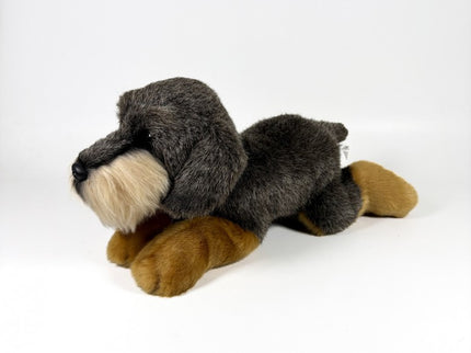 PELUCHE DACHSHUND TUMBADO 25CM 939D00293 BOCALAN