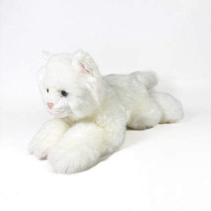PELUCHE GATO BLANCO TUMBADO 25CM 939D00301 BOCALAN