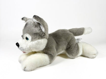 PELUCHE HUSKY TUMBADO 25CM 939D00295 BOCALAN
