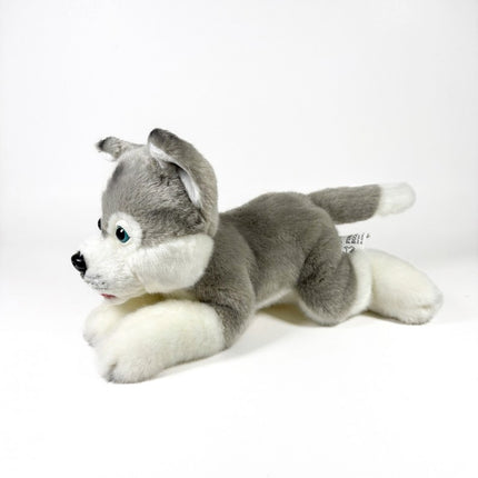 PELUCHE HUSKY TUMBADO 25CM 939D00295 BOCALAN