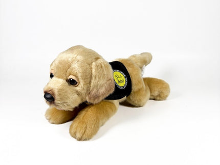 PELUCHE LABRADOR CANELA 21CM CON CHALECO 939D00247 BOCALAN