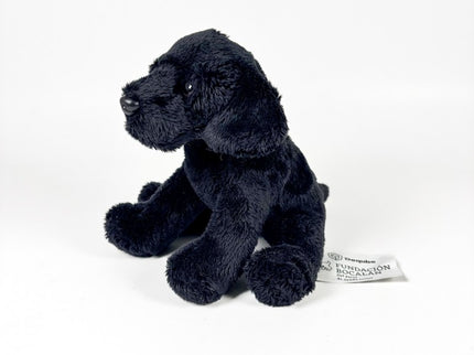 PELUCHE LABRADOR NEGRO SENTADO 12CM 939D00253 BOCALAN