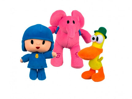 PELUCHES MUSICALES POCOYÓ Y SUS AMIGOS AR77800 BANDAI