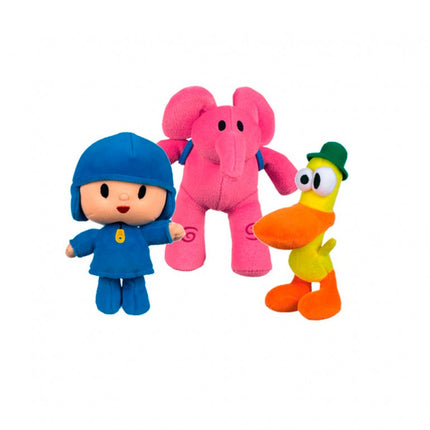 PELUCHES MUSICALES POCOYÓ Y SUS AMIGOS AR77800 BANDAI