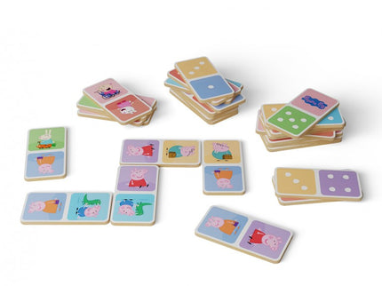 PEPPA PIG: DOMINO DE MADERA