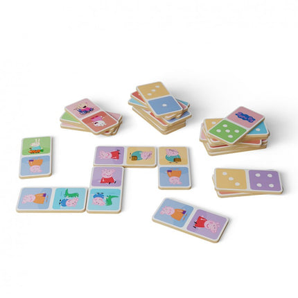 PEPPA PIG: DOMINO DE MADERA