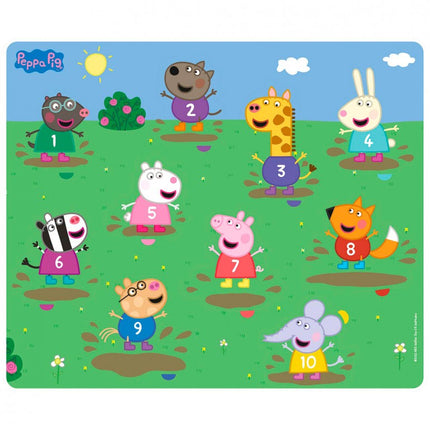 PEPPA PIG: PUZZLE DE MADERA COLORES