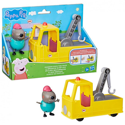 PEPPA PIG REMOLQUE DEL ABUELO DOG F9519 HASBRO