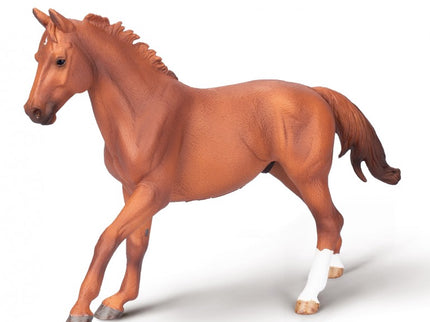 PHAR LAP, SEMENTAL PURA SANGRE CASTAÑO - ESCALA 1:20 - DELUX