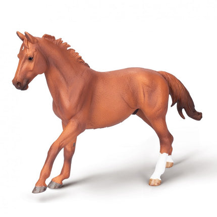 PHAR LAP, SEMENTAL PURA SANGRE CASTAÑO - ESCALA 1:20 - DELUX