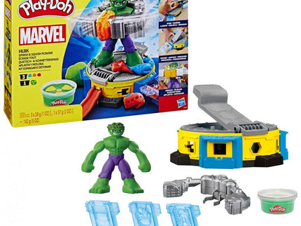 PLAY-DOH HULK APLASTA Y MOLDEA MARVEL F9826 HASBRO