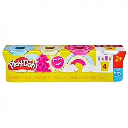 PLAY-DOH PACK DE 4 BOTES ESPECIAL G1727 HASBRO
