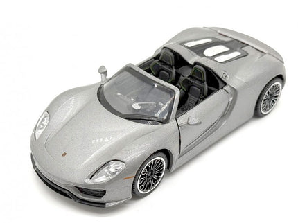 PORSCHE 918 SPYDER 1:32 PULLBACK GREY D00392