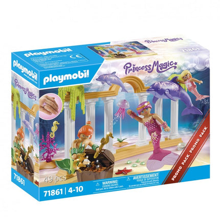 PROMO PACK TESORO DE SIRENA CON DELFINES 71861 PLAYMOBIL