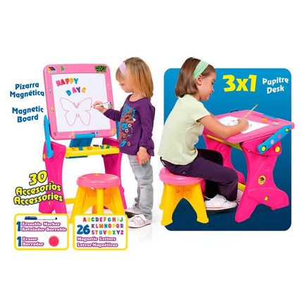 PUPITRE MAGNETICO ROSA 11074 MOLTO