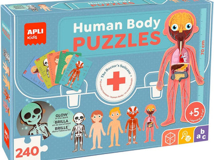 PUZLE CUERPO HUMANO 240 PIEZAS R.19438 APLI