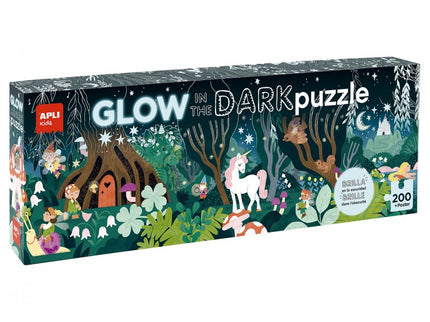 PUZLE GLOW IN THE DARK BOSQUE MÁGICO 19692 APLI