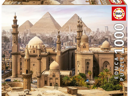 PUZZLE 1000 EL CAIRO EGIPTO 19611 EDUCA