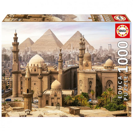 PUZZLE 1000 EL CAIRO EGIPTO 19611 EDUCA