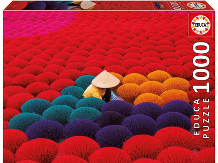 PUZZLE 1000 PIEZAS ALDEA DEL INCIENSO VIETNAM 20282 EDUCA