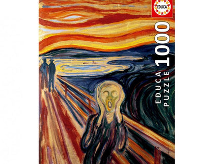 PUZZLE 1000 PIEZAS EL GRITO EDVARD MUNCH 20308 EDUCA