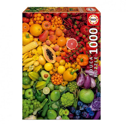 PUZZLE 1000 PIEZAS VITAMINAS DE COLORES 20178 EDUCA