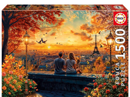 PUZZLE 1500 ENAMORADOS EN PARÍS 20569 EDUCA