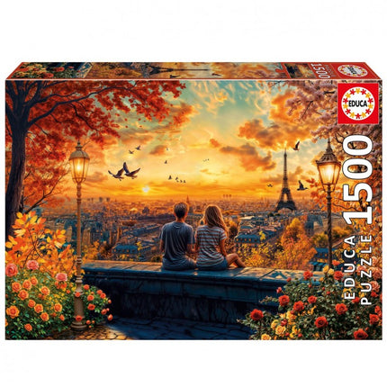 PUZZLE 1500 ENAMORADOS EN PARÍS 20569 EDUCA