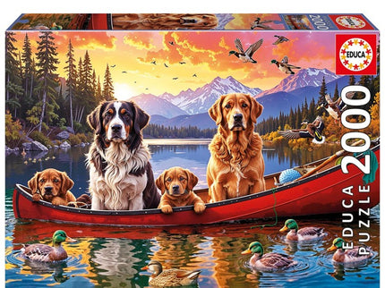 PUZZLE 2000 DOMINGO CON LOS NIÑOS 20576 EDUCA