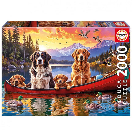 PUZZLE 2000 DOMINGO CON LOS NIÑOS 20576 EDUCA
