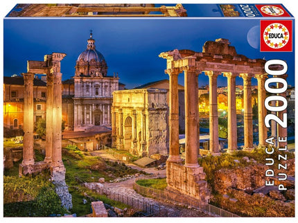 PUZZLE 2000 FORO ROMANO 19619 EDUCA