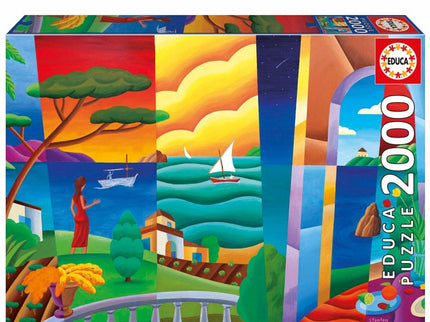 PUZZLE 2000 PZS. PENELOPE ESPERA, PHILIP STANTON 20268 EDUCA