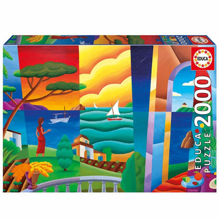 PUZZLE 2000 PZS. PENELOPE ESPERA, PHILIP STANTON 20268 EDUCA