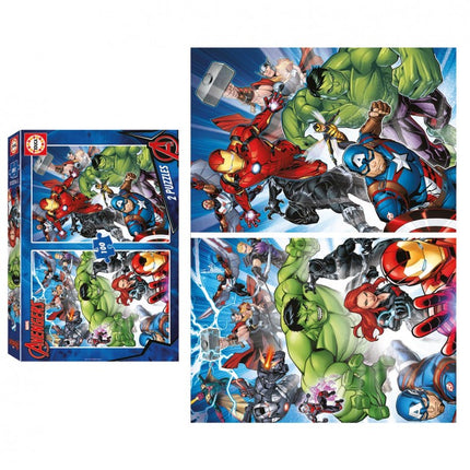 PUZZLE 2x100 AVENGERS 19679 EDUCA