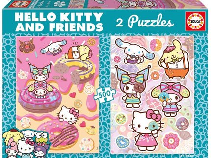 PUZZLE 2X500 HELLO KITTY 20587 EDUCA