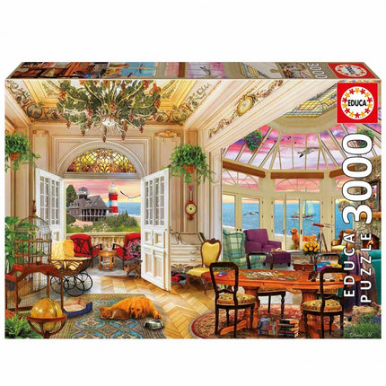 PUZZLE 3000 PIEZAS VIDA EN LA COSTA 20332 EDUCA
