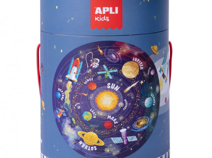 PUZZLE CIRCULAR SISTEMA SOLAR 18200 APLI