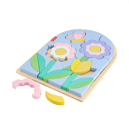 PUZZLE DE FLORES DE MADERA HXT97 FISHER PRICE