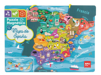 PUZZLE MAGNÉTICO MAPA DE ESPAÑA 18893 APLI