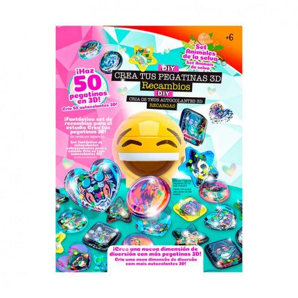 RECAMBIO DE PEGATINAS 3D 63333093 BIZAK