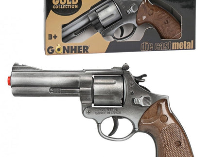 REVOLVER POLICIA 12 TIROS - NEGRO 127/7 GONHER