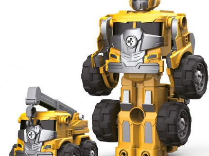 ROBOT ARMABLE AMARILLO 3EN1 27 PZAST01027