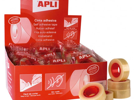 ROLLO CINTA ADHESIVA 33X19 C/35 11103 APLI