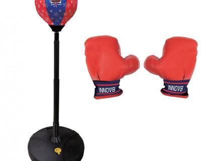 SACO Y GUANTES DE BOXEO TACHAN