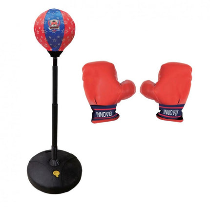 SACO Y GUANTES DE BOXEO TACHAN