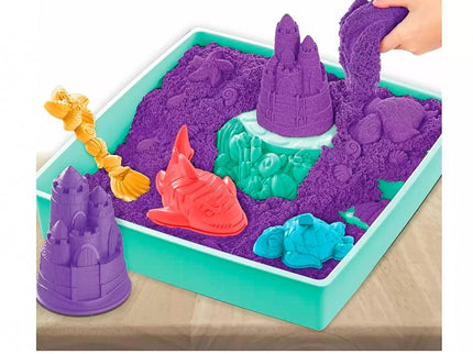 SANDBOX SET MORADO KINETIC SAND 6067477 SPIN MASTER