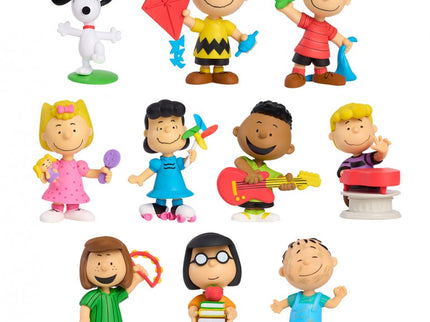 SET 10 FIGURAS PEANUTS SNOOPY 45181 JUST PLAY