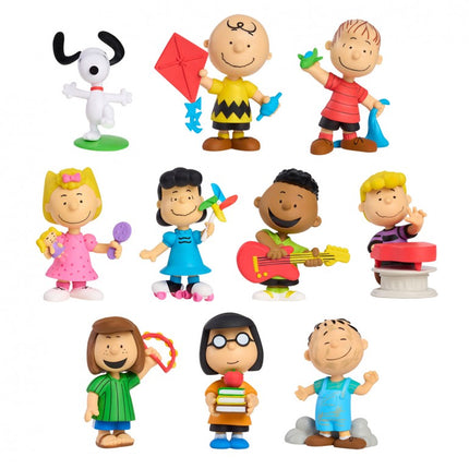 SET 10 FIGURAS PEANUTS SNOOPY 45181 JUST PLAY