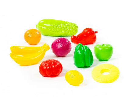 SET 10 PIEZAS FRUTAS Y VERDURAS WADER 66725