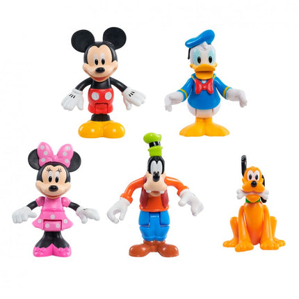 SET 5 FIGURAS ARTICULADAS MICKEY MOUSE 38769 JUST PLAY